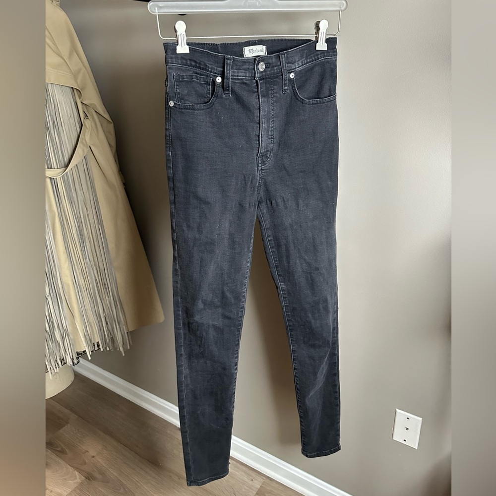 Madewell tall Stretch High Rise Skinny Jean